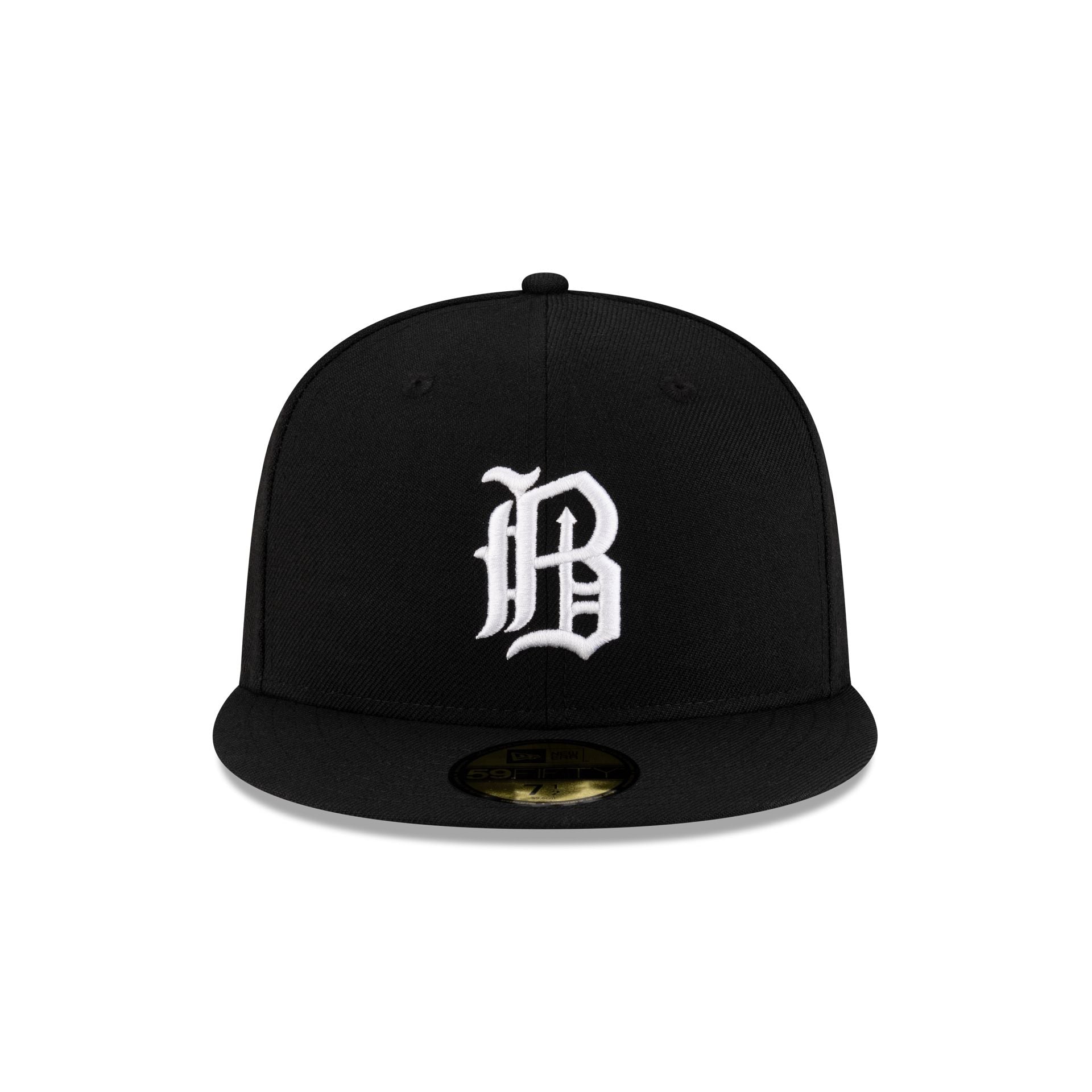 Just Caps Gothic Script Birmingham Barons 59FIFTY Fitted Hat