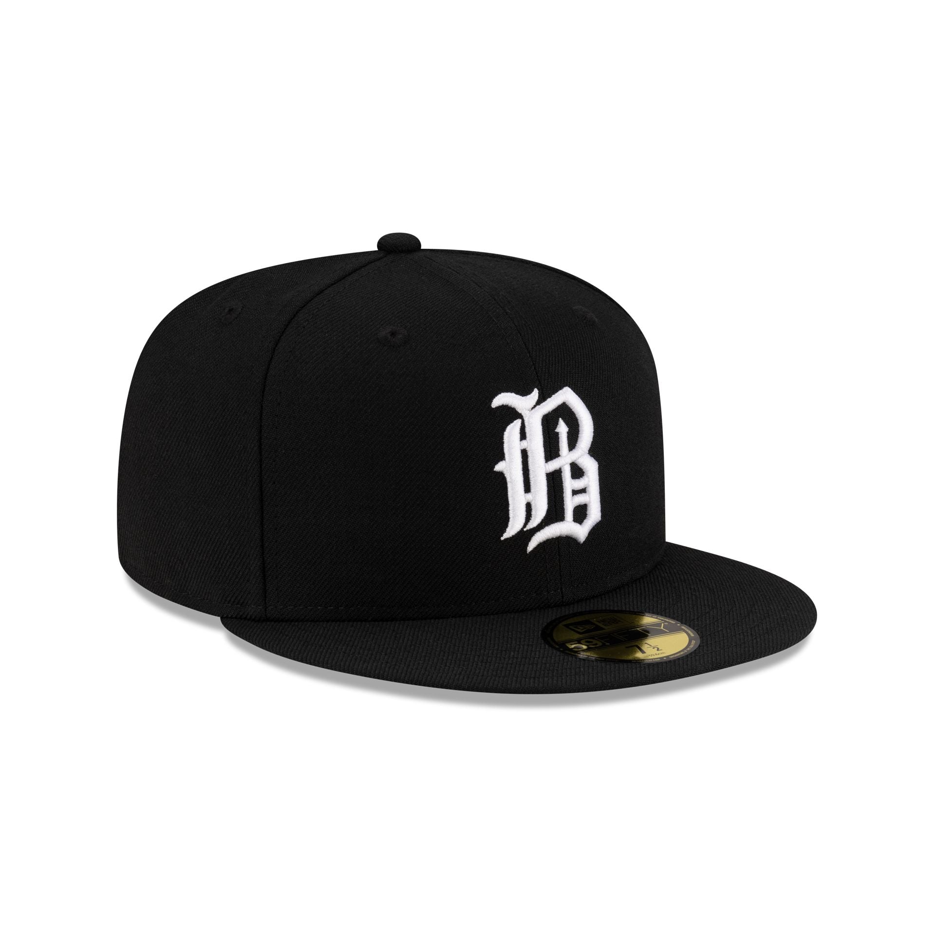 Just Caps Gothic Script Birmingham Barons 59FIFTY Fitted Hat