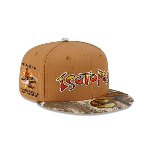 Just Caps Realtree Albuquerque Isotopes 59FIFTY Fitted Hat - New Era Cap