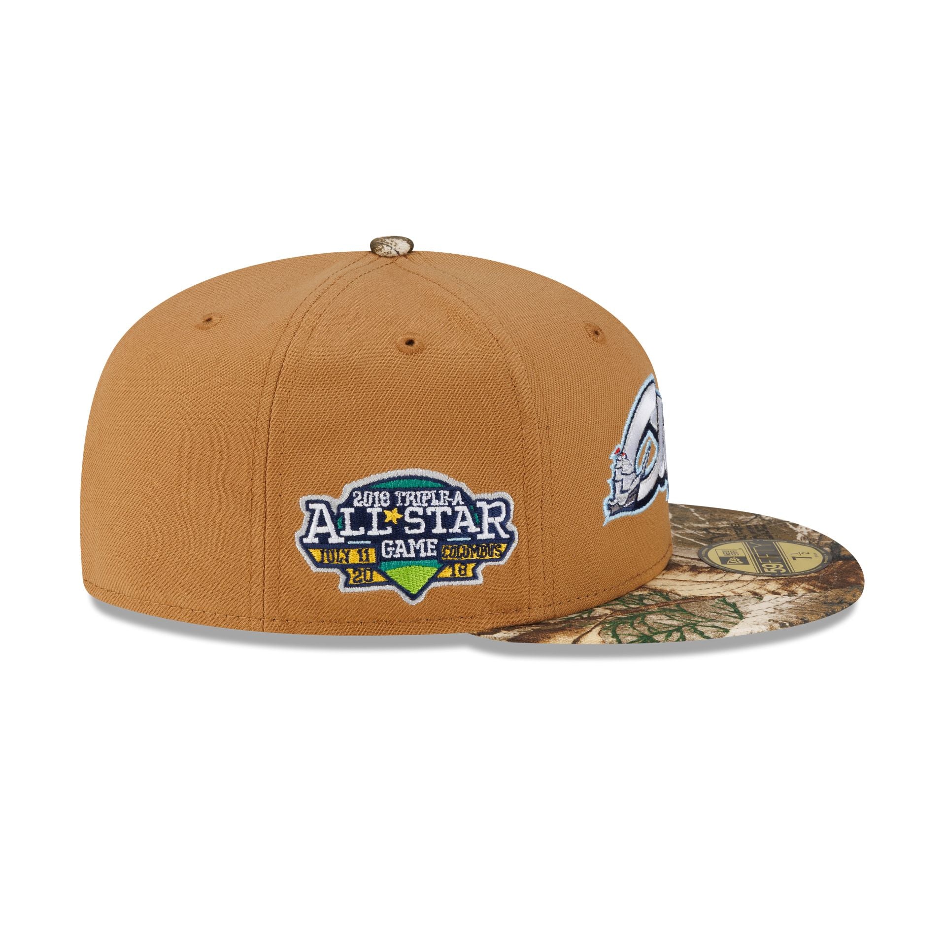 Just Caps Realtree Columbus Clippers 59FIFTY Fitted Hat