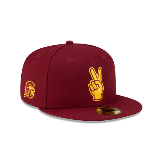 USC Trojans Hand Signs 59FIFTY Fitted Hat - New Era Cap