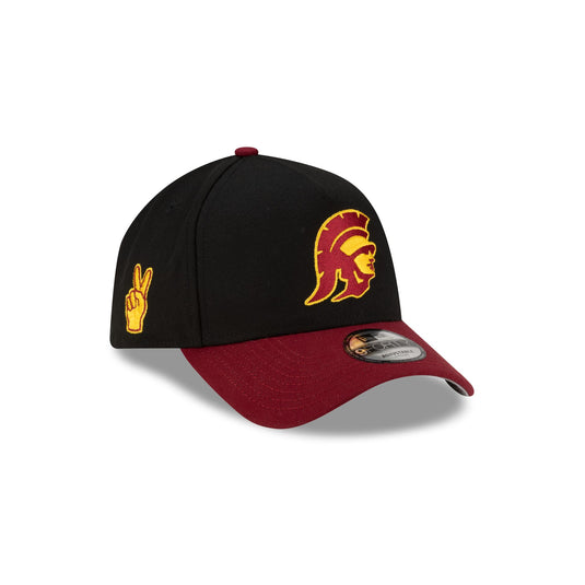 USC Trojans Hand Signs Sidepatch 9FORTY A-Frame Snapback Hat - New Era Cap