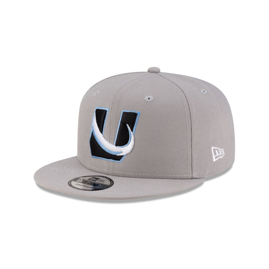 Utah Mammoth Gray 9FIFTY Snapback Hat - New Era Cap