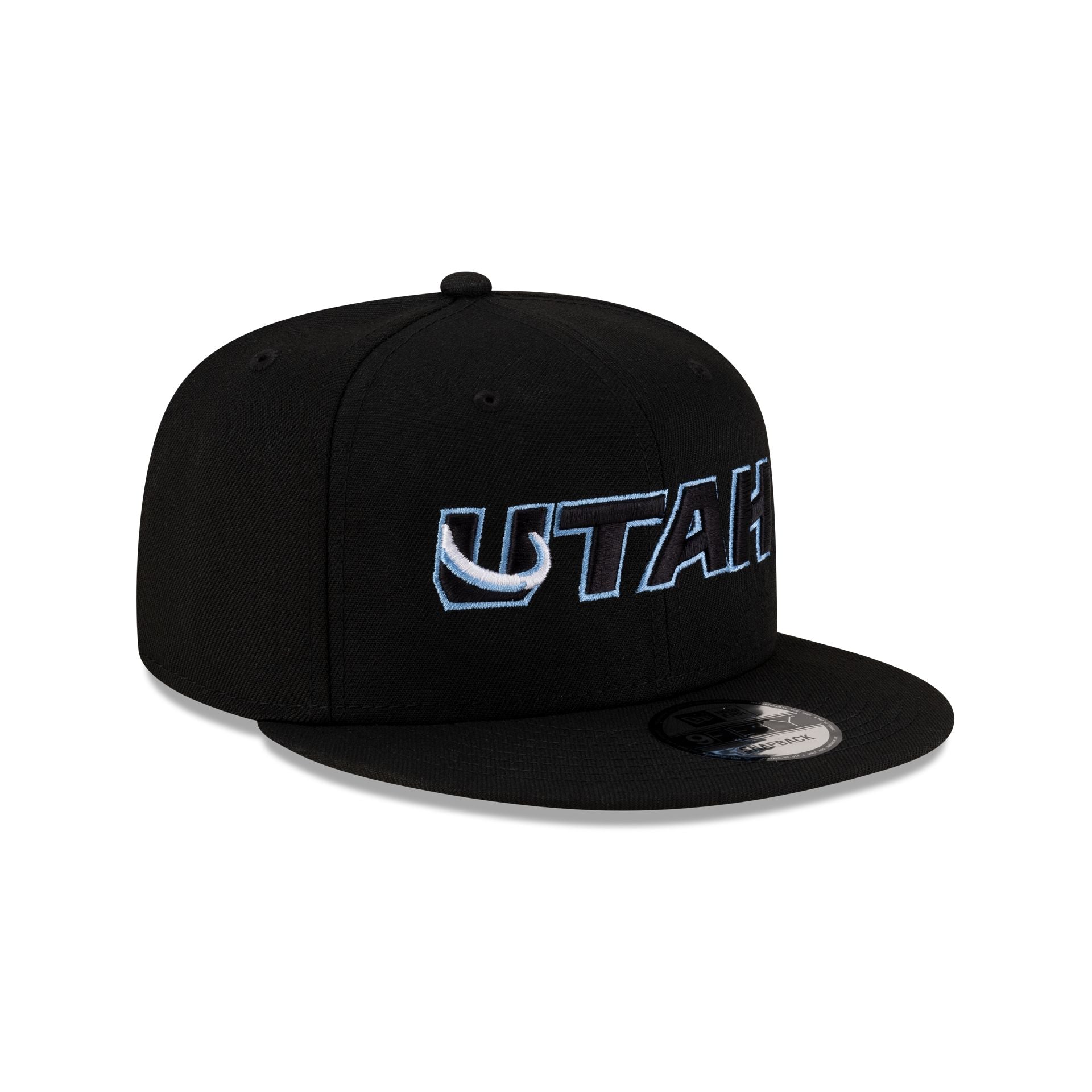 Utah Mammoth Black Alt 9FIFTY Snapback Hat