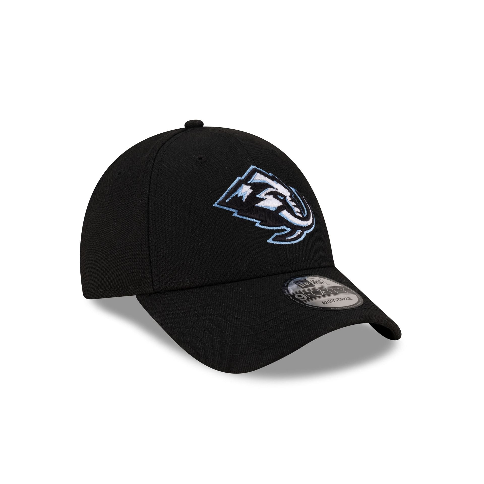 Utah Mammoth Black 9FORTY Snapback Hat