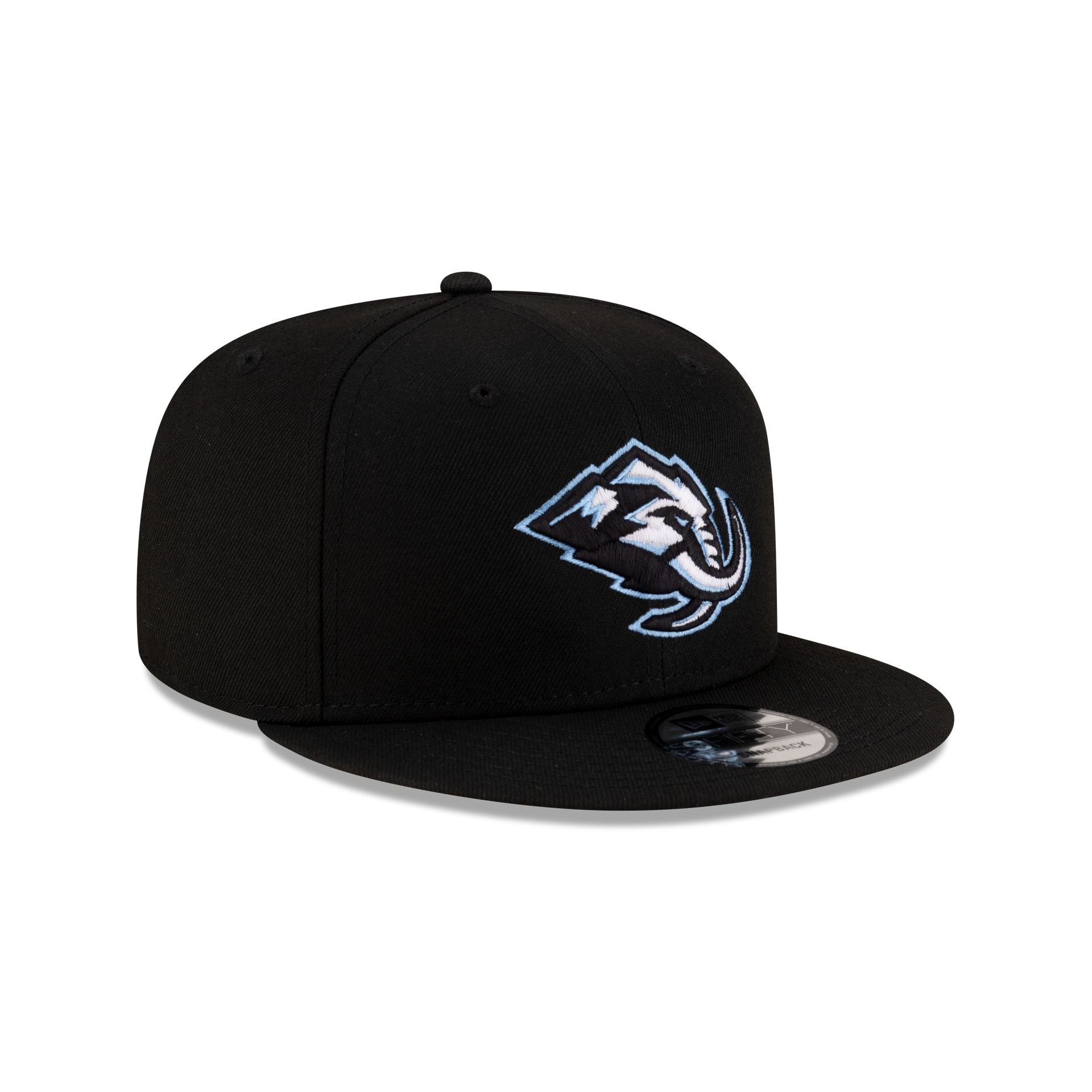 Utah Mammoth Black 9FIFTY Snapback Hat