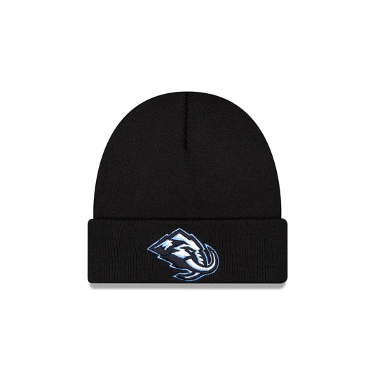 Utah Mammoth Black Cuff Knit Beanie - New Era Cap