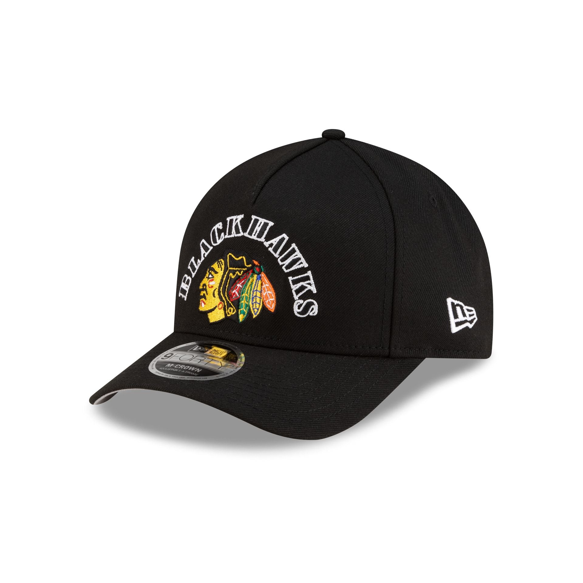 Chicago Blackhawks Retro Arch 9FORTY M-Crown A-Frame Snapback Hat