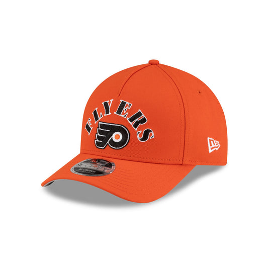 Philadelphia Flyers Retro Arch 9FORTY M-Crown A-Frame Snapback Hat - New Era Cap