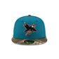 San Jose Sharks Realtree Visor 59FIFTY Fitted Hat