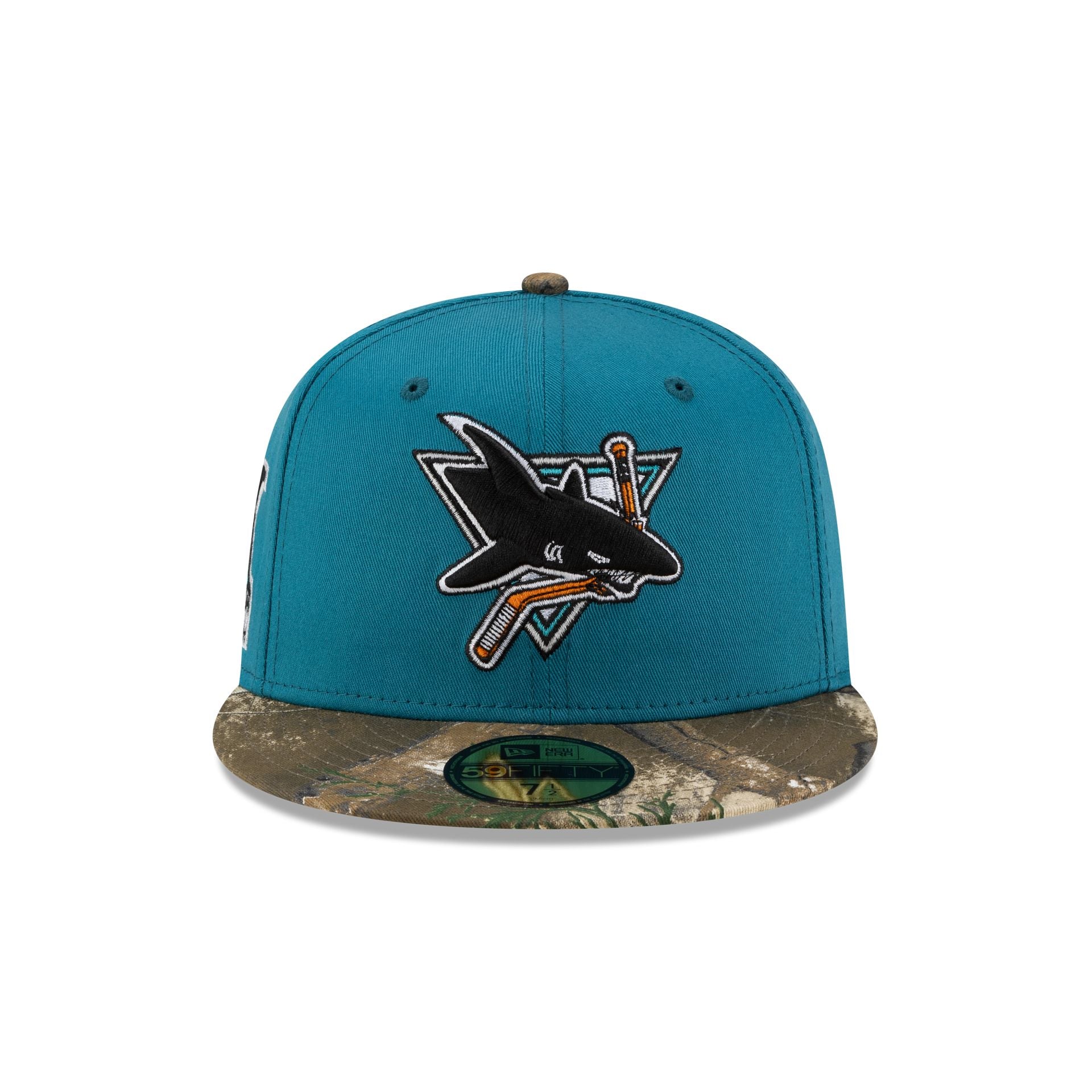 San Jose Sharks Realtree Visor 59FIFTY Fitted Hat
