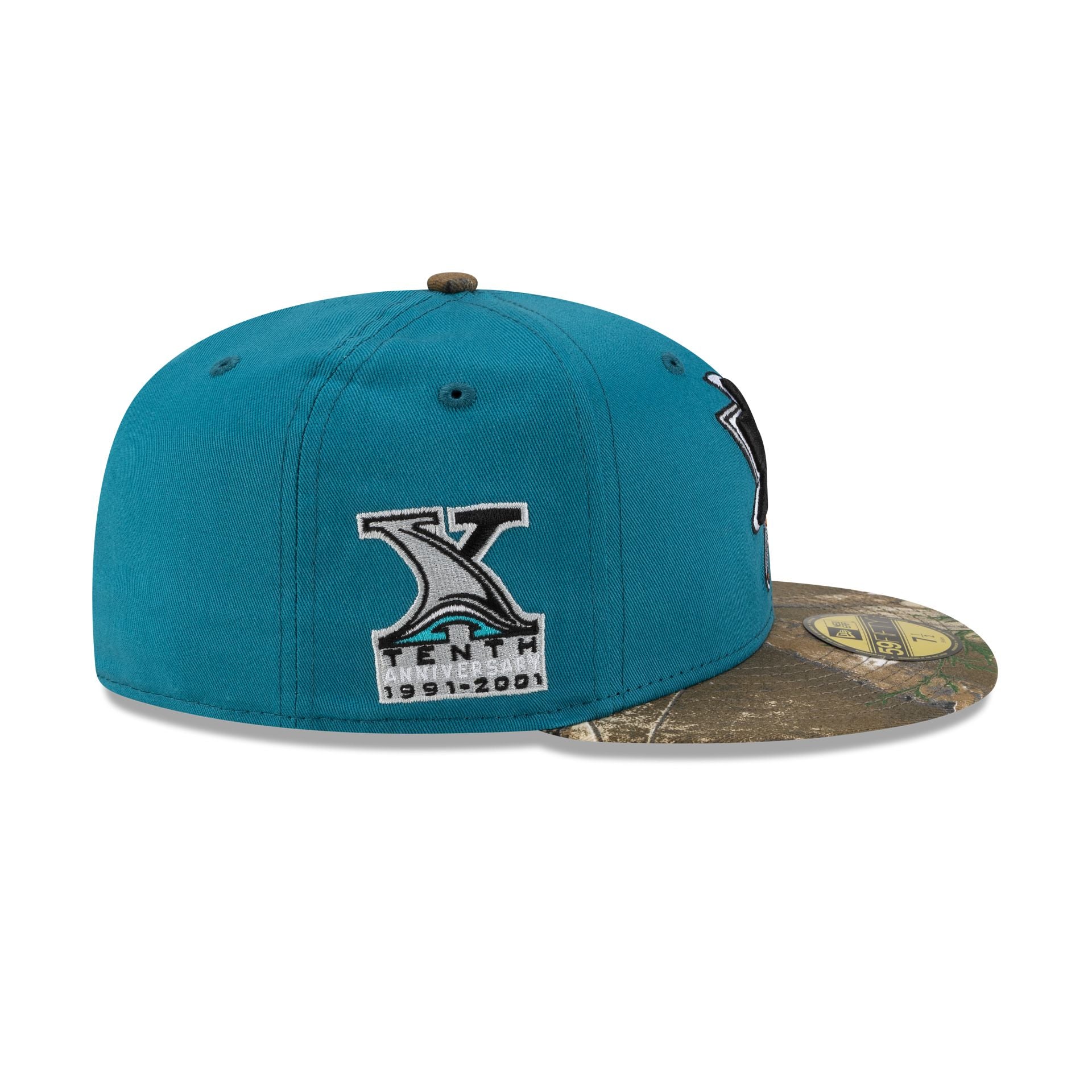 San Jose Sharks Realtree Visor 59FIFTY Fitted Hat