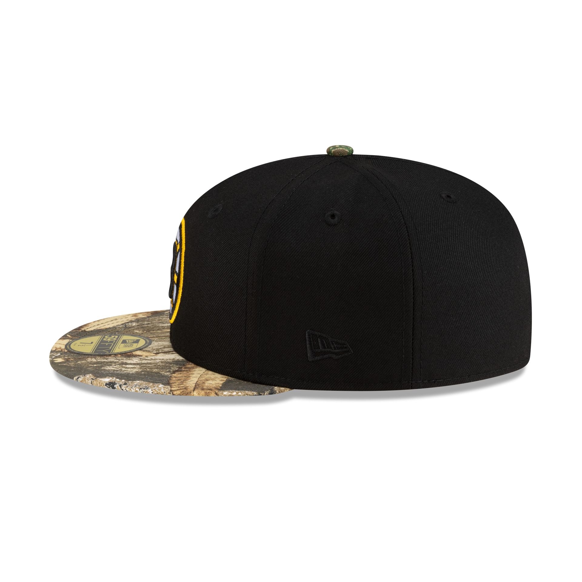Boston Bruins Realtree Visor 59FIFTY Fitted Hat