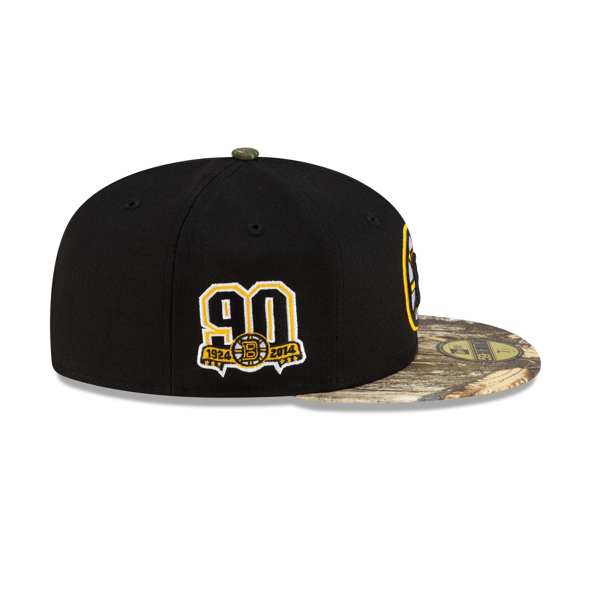 Boston Bruins Realtree Visor 59FIFTY Fitted Hat