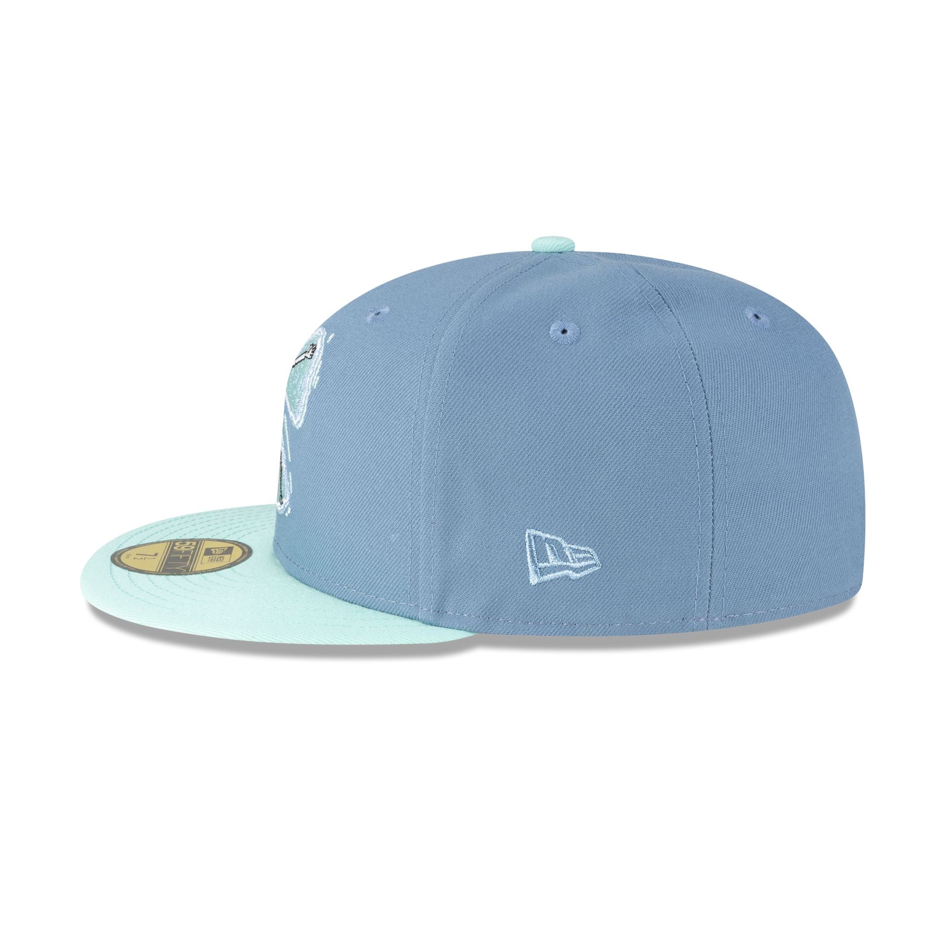 Rick and Morty Rickmas Rick Snow Angel 59FIFTY Fitted Hat