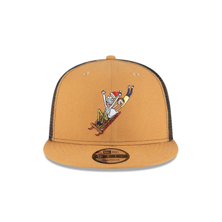Rick and Morty Rickmas Sled 9FIFTY Trucker Hat