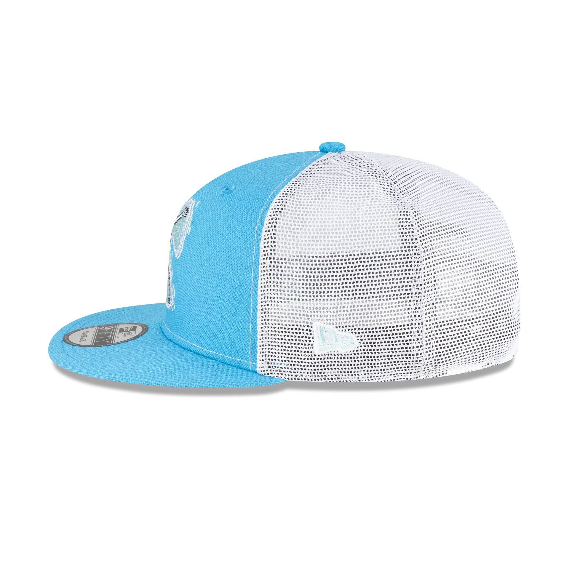 Rick and Morty Rickmas Rick Snow Angel 9FIFTY Trucker Hat