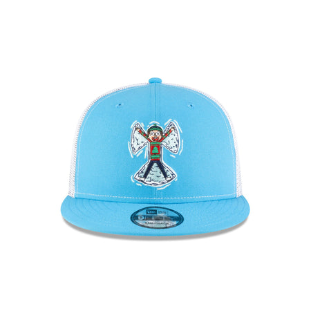 Rick and Morty Rickmas Morty Snow Angel 9FIFTY Trucker Hat