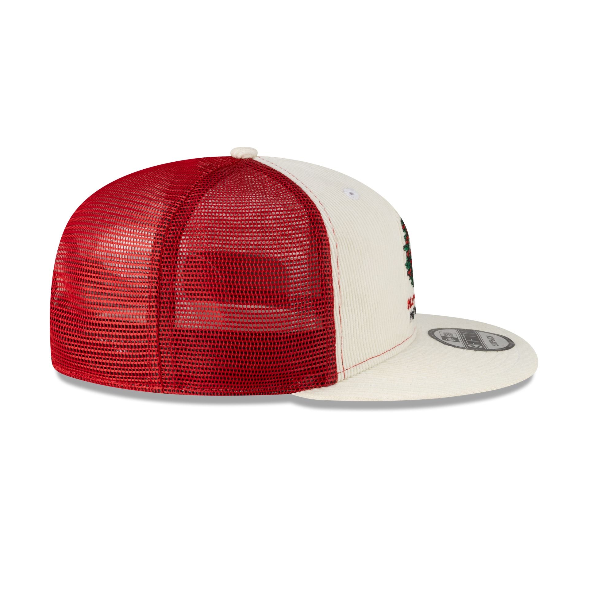 Rick and Morty Merry Rickmas Chrome Corduroy 9FIFTY Trucker Hat