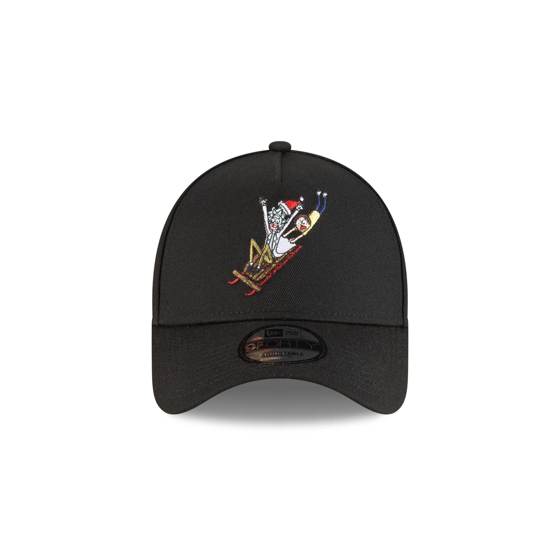 Rick and Morty Rickmas Sled 9FORTY A-Frame Snapback Hat