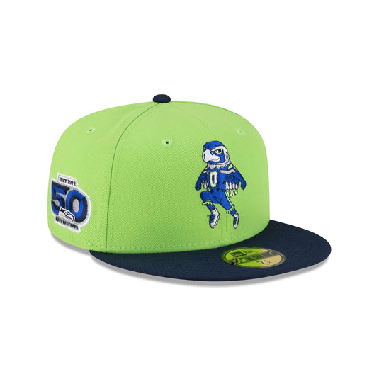Seattle Seahawks Mascot 59FIFTY Fitted Hat - New Era Cap