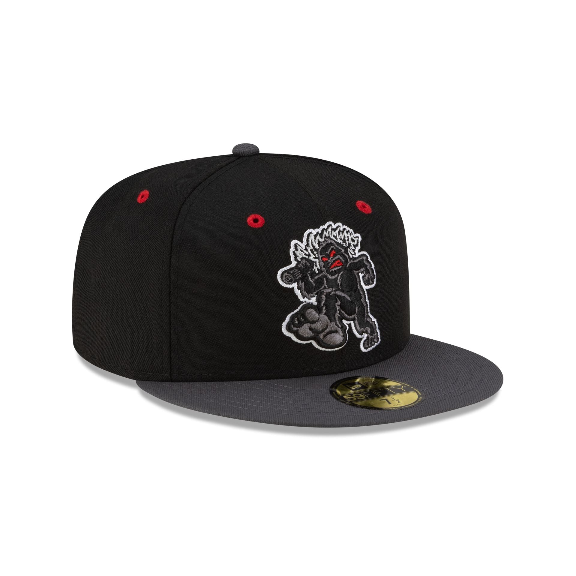 Eugene Emeralds Halloween Red 59FIFTY Fitted Hat