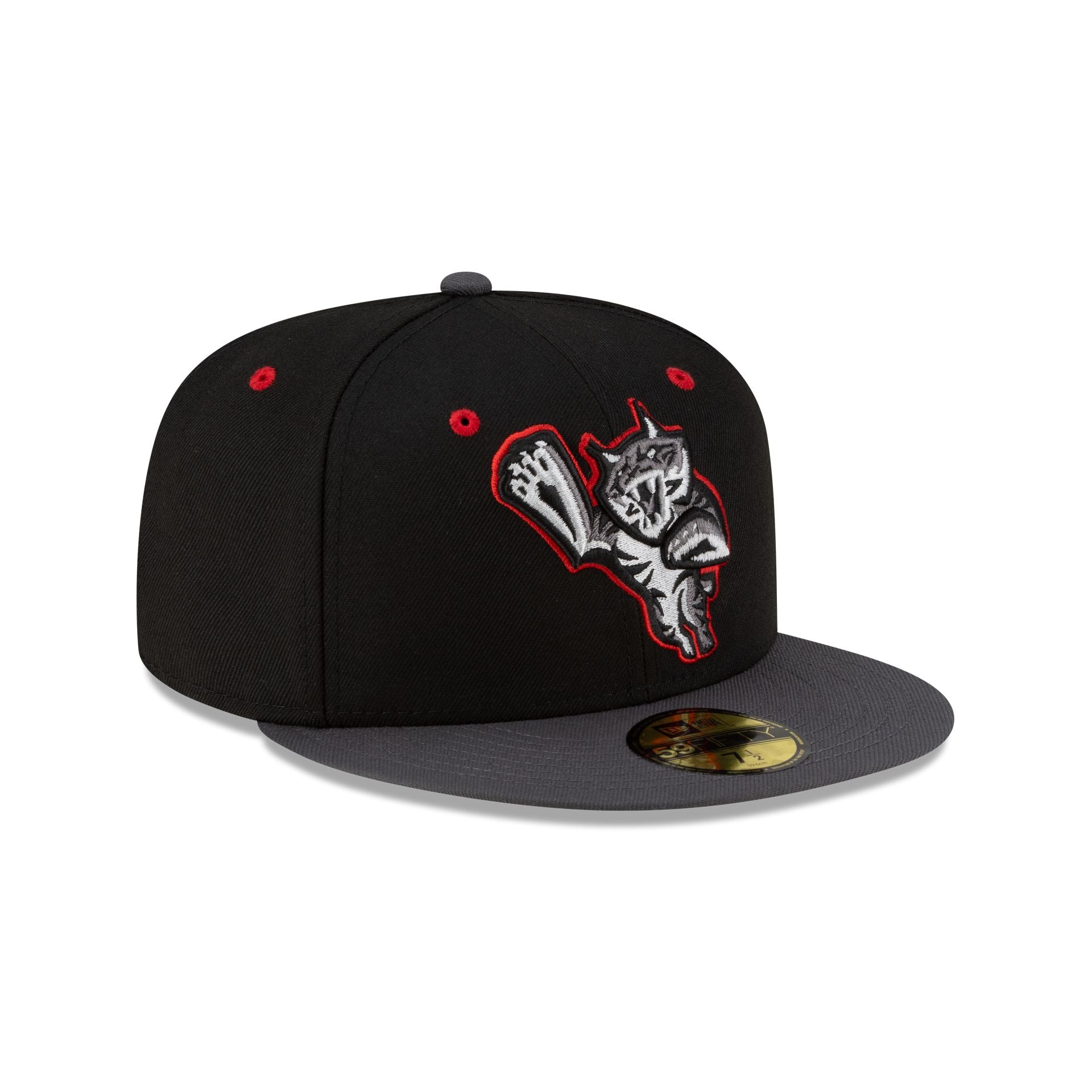 Lynchburg Hillcats Halloween Red 59FIFTY Fitted Hat