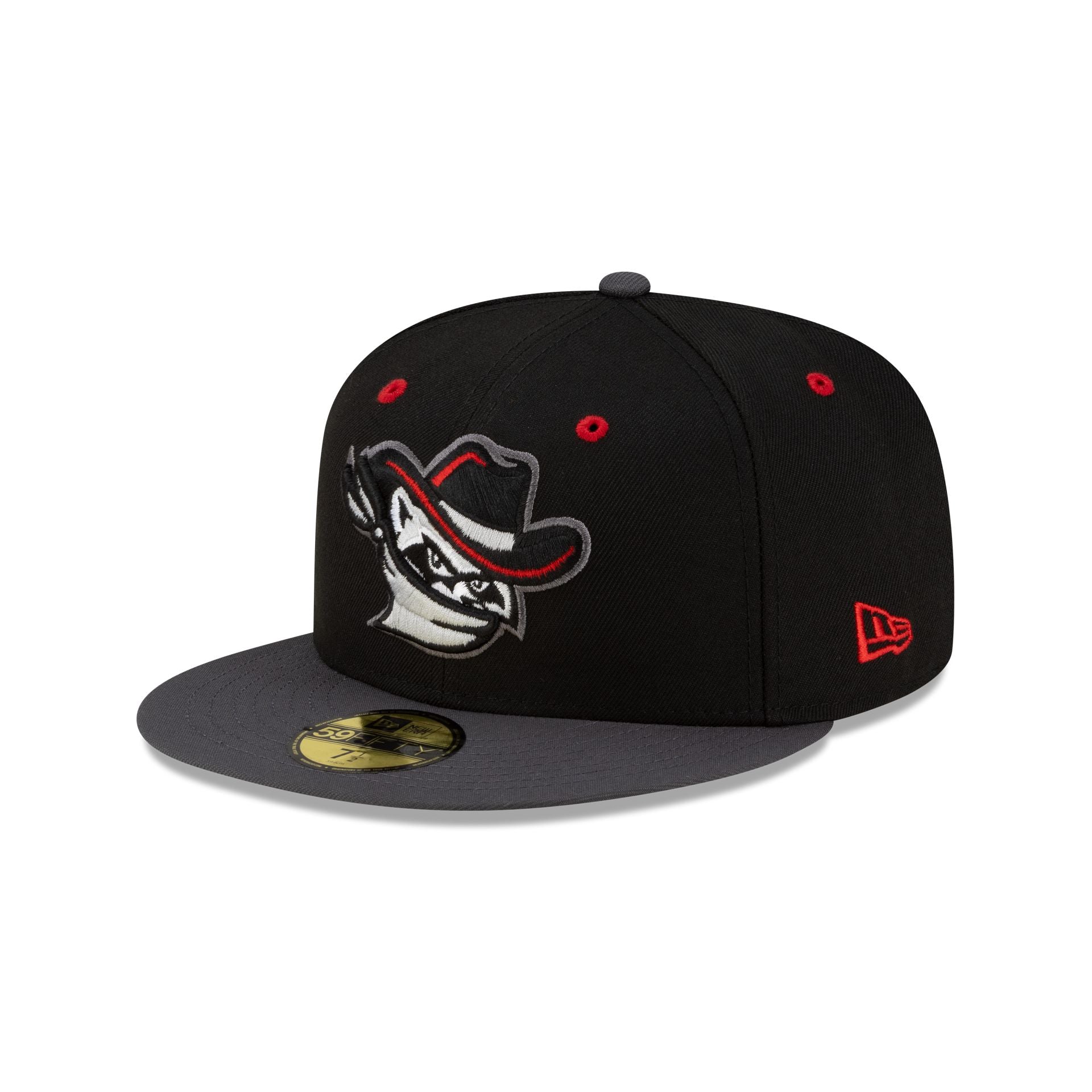 Quad Cities River Bandits Halloween Red 59FIFTY Fitted Hat