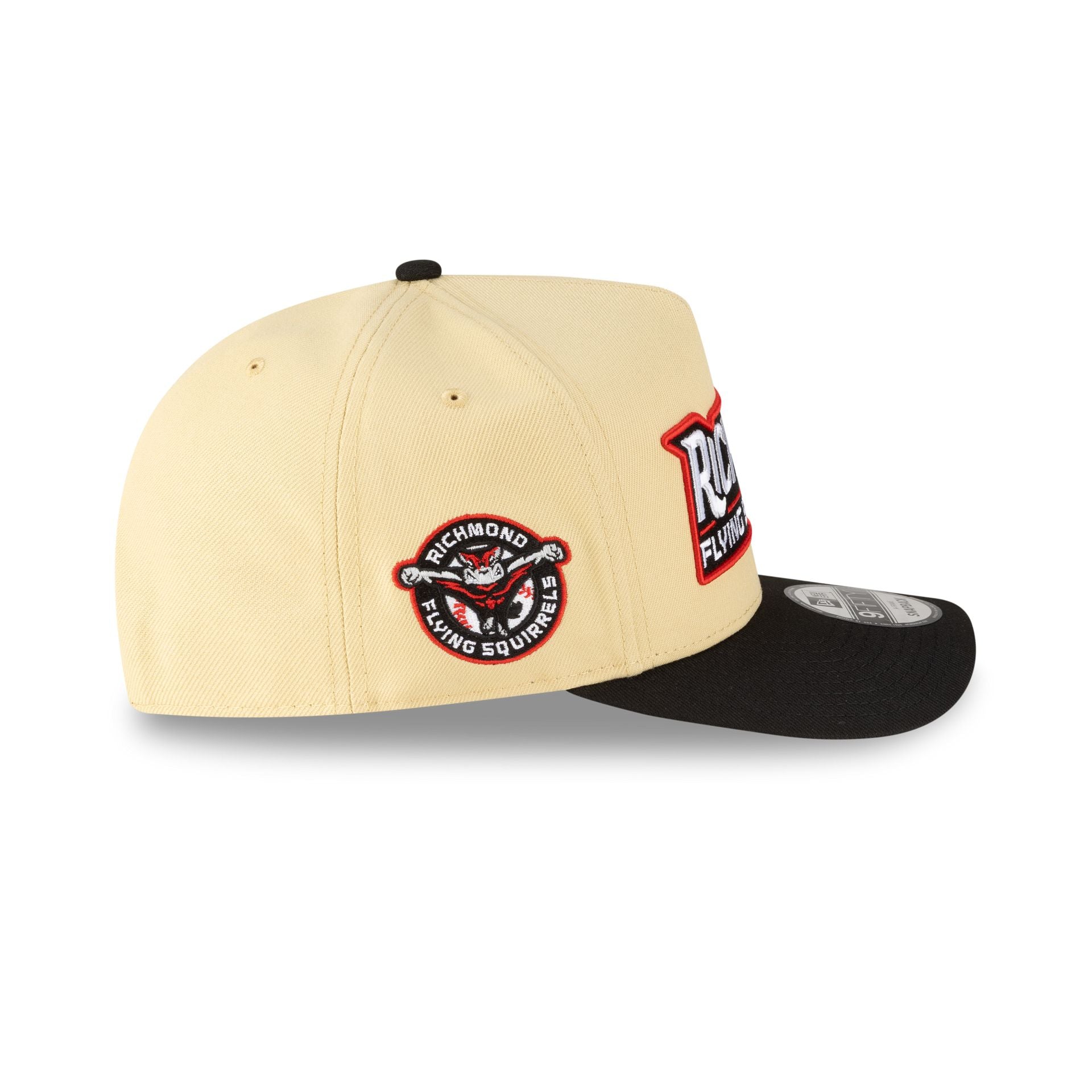 Richmond Flying Squirrels Vegas Gold 9FIFTY A-Frame Snapback Hat