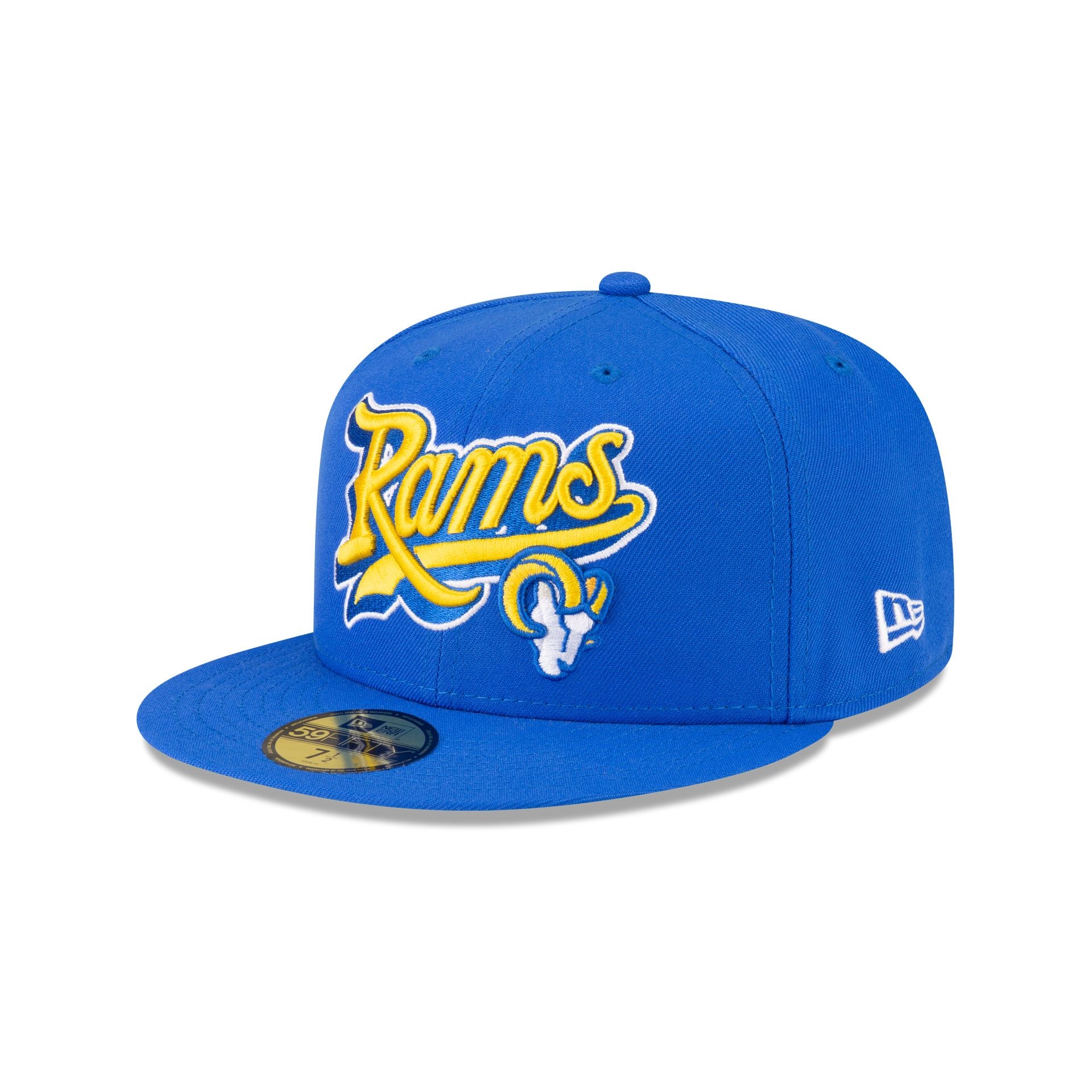 Born x Raised x Los Angeles Rams Script 59FIFTY Fitted Hat