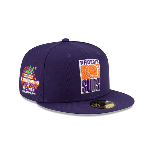 Phoenix Suns 1968-1991 Hardwood Classics Purple 59FIFTY Fitted Hat - New Era Cap
