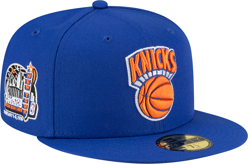 New York Knicks 1976-1977 Hardwood Classics Majestic Blue 59FIFTY Fitted Hat