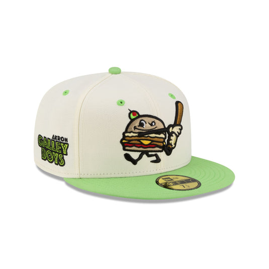 Akron RubberDucks Chrome Food Pack 59FIFTY Fitted Hat - New Era Cap