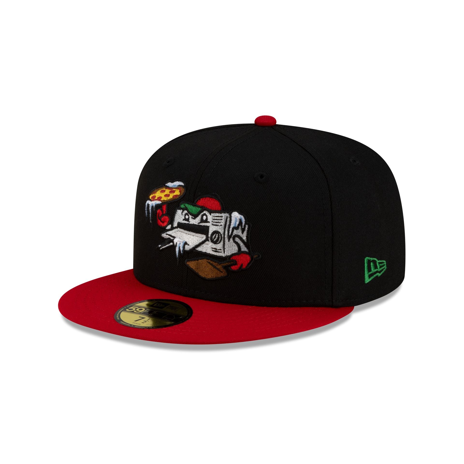 Wisconsin Timber Rattlers Black Food Pack 59FIFTY Fitted Hat