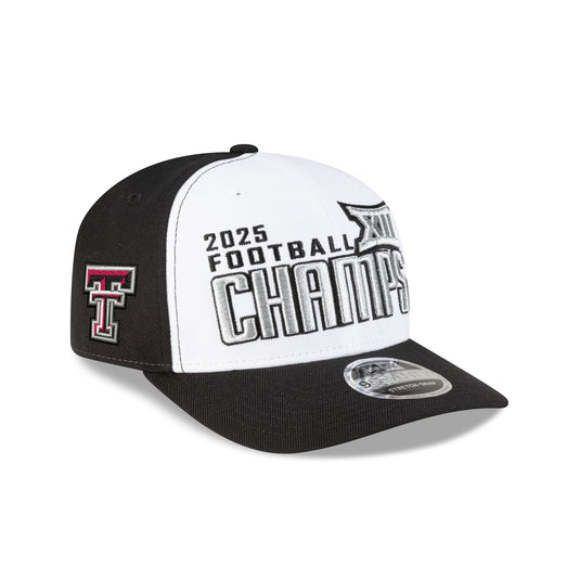 Texas Tech Red Raiders Big 12 Football Champions 9SEVENTY Stretch-Snap Hat - New Era Cap