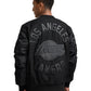 Alpha Industries x New York Knicks MA-1 Wool Varsity Jacket Black