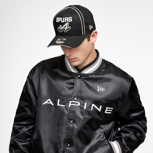 BWT Alpine F1 Team x San Antonio Spurs Bomber Jacket - New Era Cap