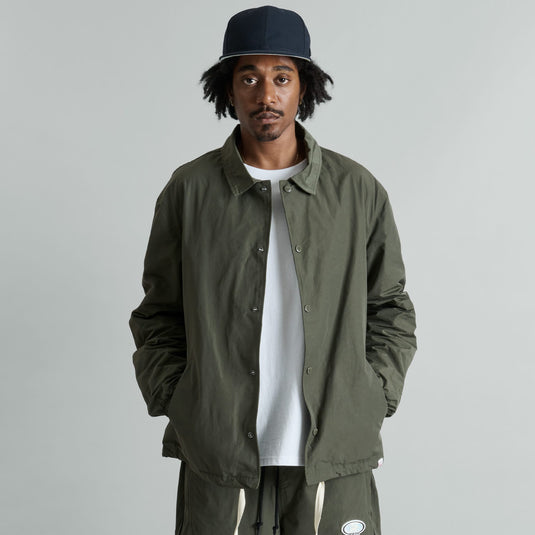 Marvin Dusty Charcoal Coach's Jacket - New Era Cap