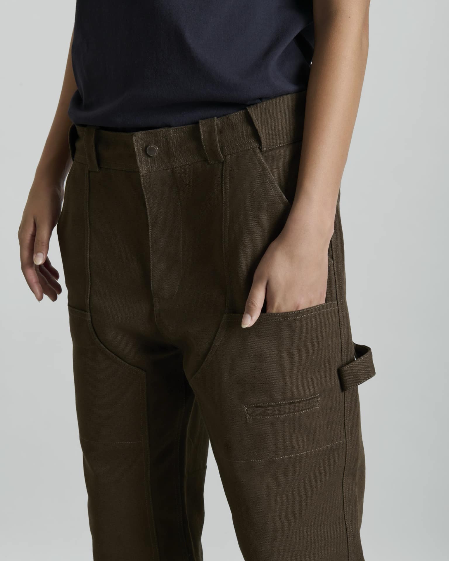 Forge Walnut Double Knee Pants