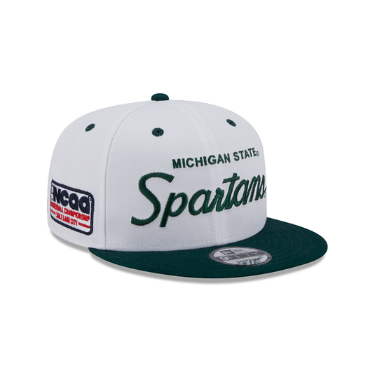 Michigan State Spartans College Vault Script 9FIFTY Snapback Hat - New Era Cap