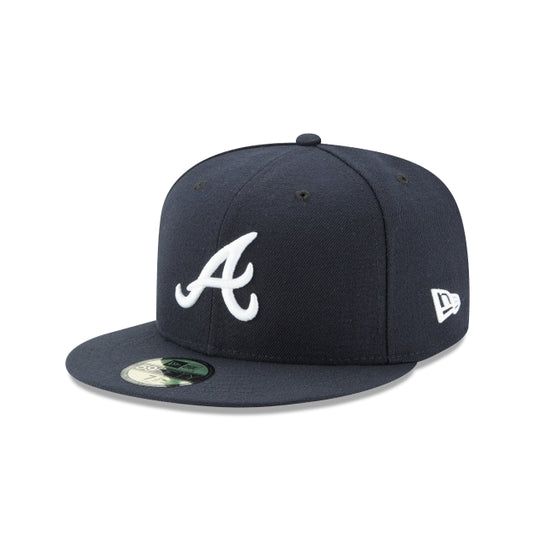 Atlanta Braves Authentic Collection Road 59FIFTY Fitted Hat - New Era Cap