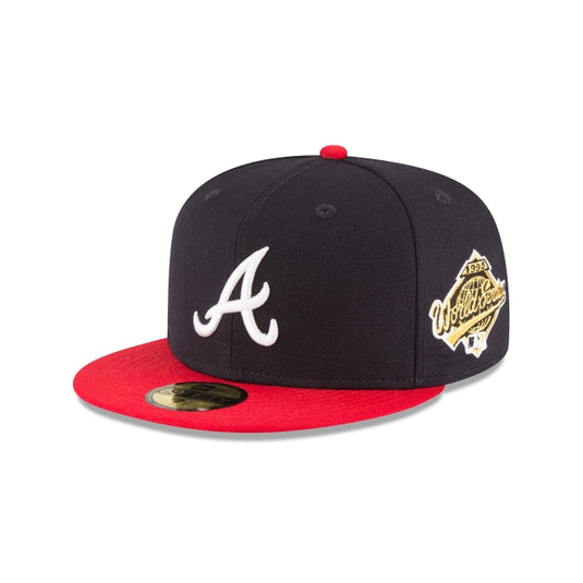 Atlanta Braves 1995 World Series Wool 59FIFTY Fitted Hat - New Era Cap