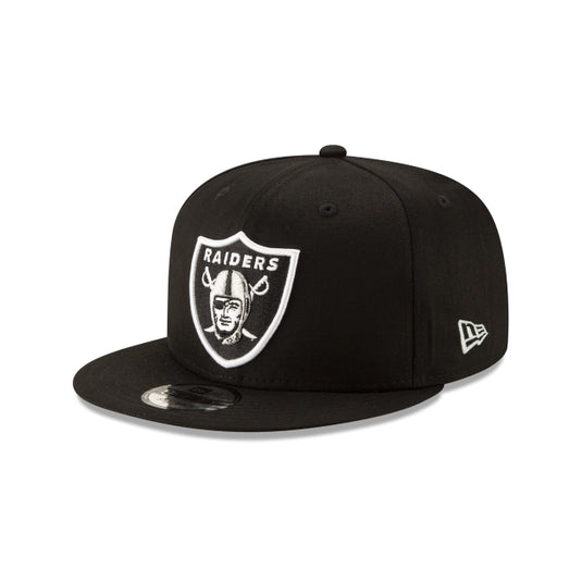 Las Vegas Raiders Basic Black 9FIFTY Snapback Hat - New Era Cap